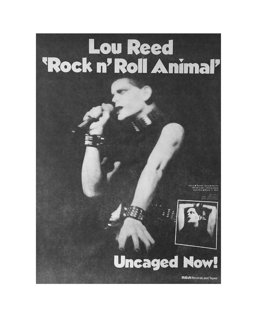 Good Morning Keith Rock'n'Roll Animal original poster Melody Maker 1974