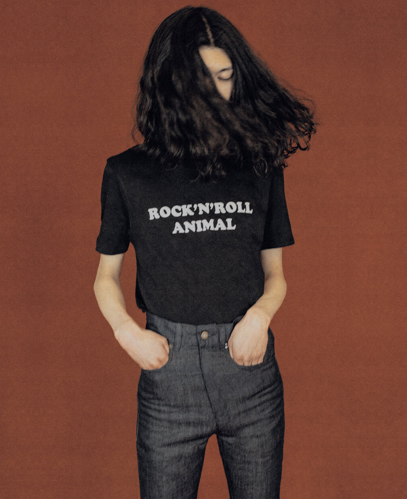 Good Morning Keith Rock'n'roll animal black t-shirt