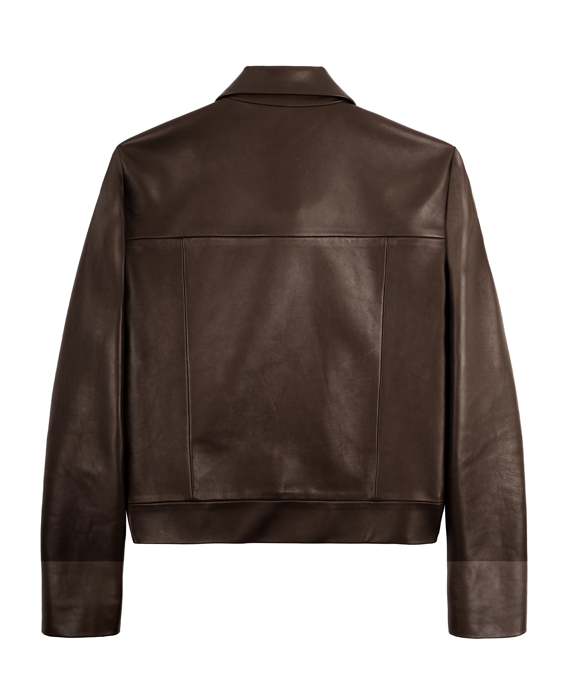 Dark Brown Keith - Jacket Leather Good Morning